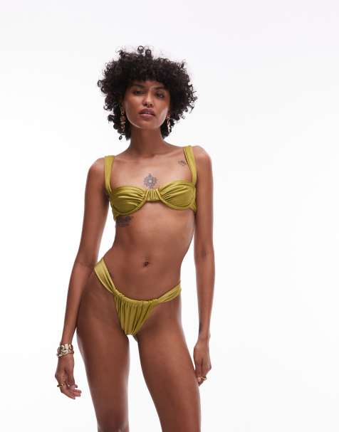 VDM bikini set in pistachio green - view 1