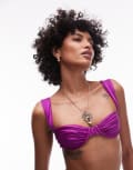 [VDM The Label] VDM underwire bikni top in grape purple M Grape