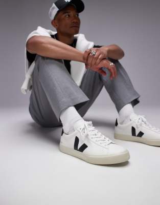 VEJA - Campo - Baskets - Blanc/noir