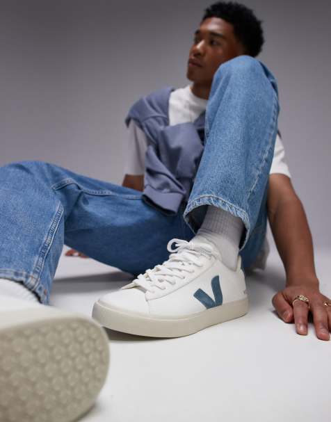 VEJA – Campo – Sneaker in Weiß/Blau - view 1