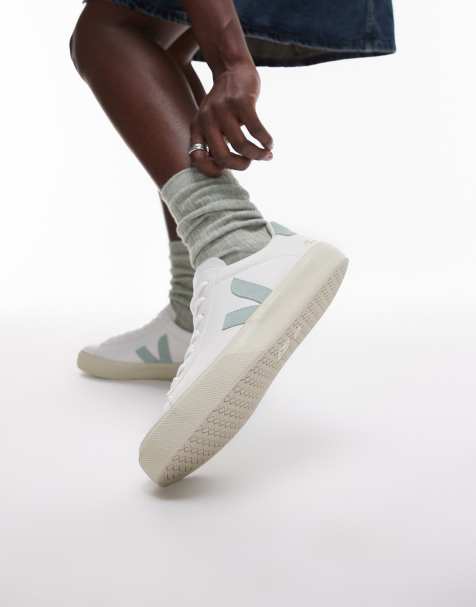 VEJA Campo sneakers in extra white matcha - view 1