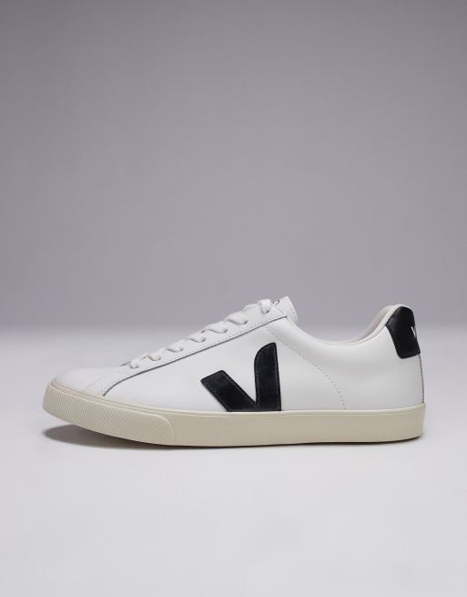 VEJA★ESPLAR LOGO★EXTRA WHITE BLACK★兼用 Veja Esplar Logo Sneaker in Extra White & Black | FWRD
