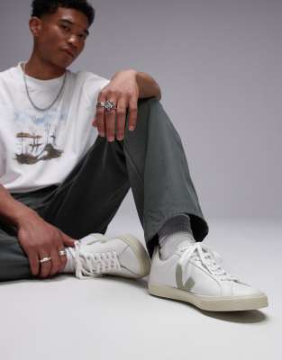  Esplar logo trainer in extra white clay leather