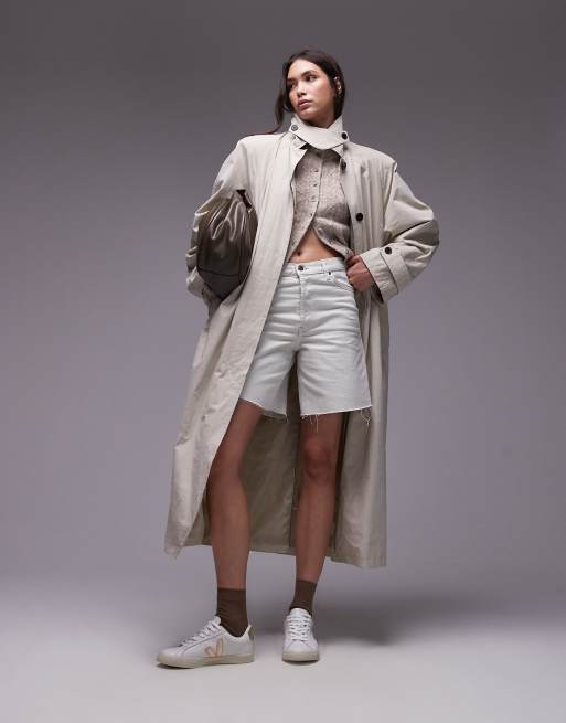 VEJA – Esplar – Skórzane białe buty sportowe z platynowymi wstawkami, 5 z 5