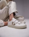 [VEJA] VEJA Recife sneakers in white/metallic 37 WHITE