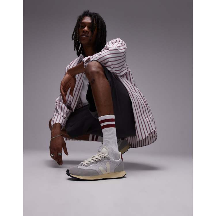 VEJA Rio Branco II sneakers in light grey pierre marsala | ASOS