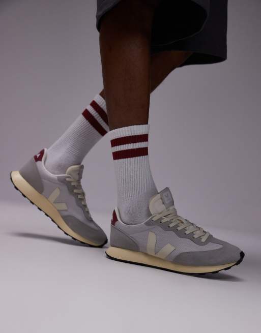 VEJA Rio branco II trainer in light grey pierre marsala | ASOS
