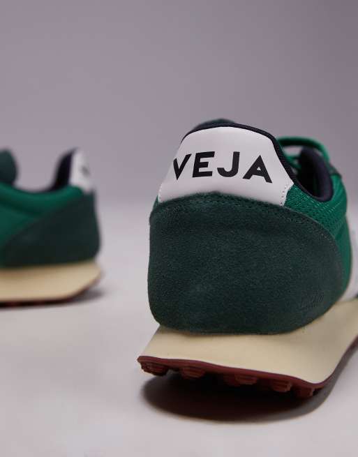 Veja – Rio Branco – Zielone zamszowe buty sportowe, 4 z 5