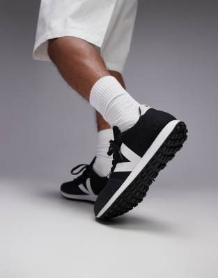 VEJA - SDU - Baskets en tulle - Noir/blanc