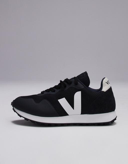 VEJA SDU sneakers in black white b-mesh ASOS