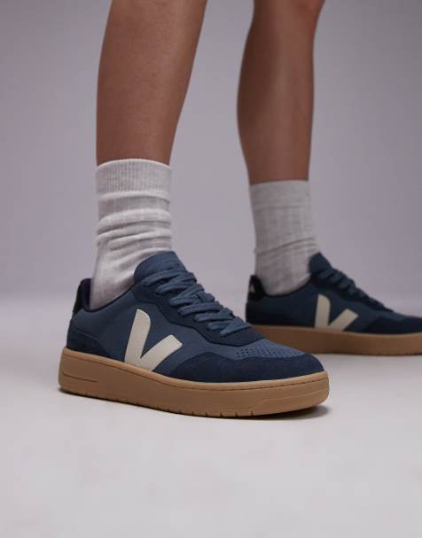 VEJA – V-90 – Sneaker in Blau - view 1