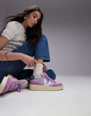 VEJA - V-90 - Sneaker in Rosa