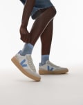 [VEJA] VEJA V-90 sneakers in extra white aqua natural 38 WHITE