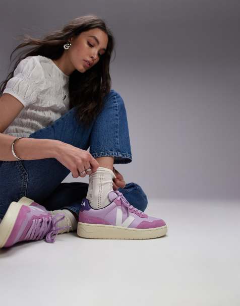 VEJA V-90 sneakers in pink - view 1