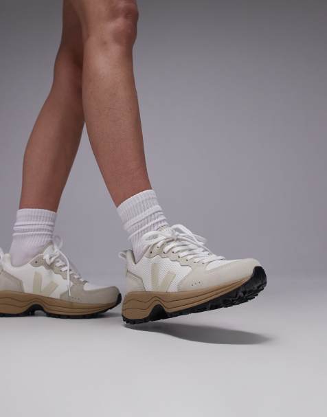 VEJA – Venturi II – Beige sneakers med gummisula - view 1