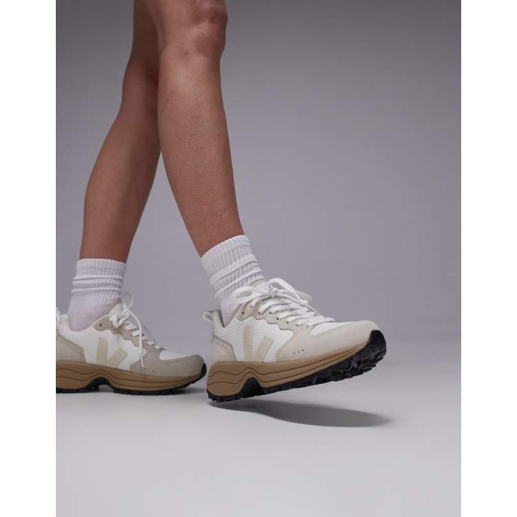 VEJA Venturi II trainer in beige with gum sole ASOS