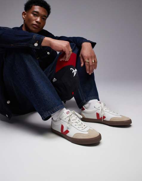 VEJA – Volley – Sneaker in Rot - view 1