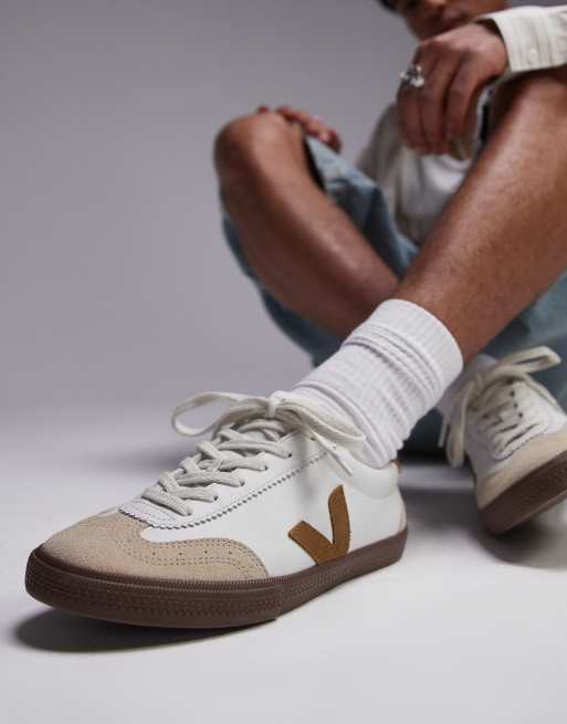 VEJA Volley sneakers in brown ASOS