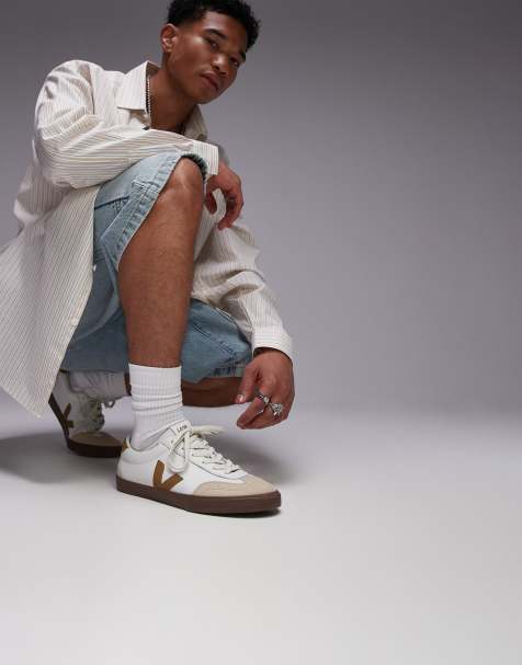 VEJA - Volley - Sneakers in bruin - view 1