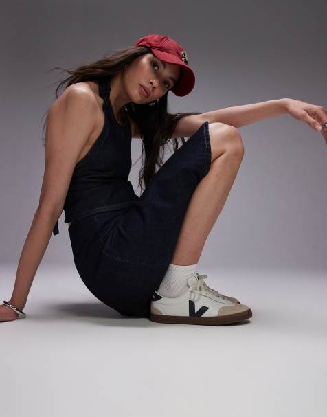 VEJA Volley sneakers in navy - view 1