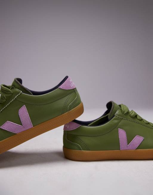 VEJA x Make My Lemonade sneakers in kiwi orchid, 3 of 5