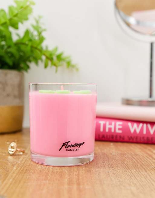 Vela neón hun de Flamingo Candles, 2 de 4