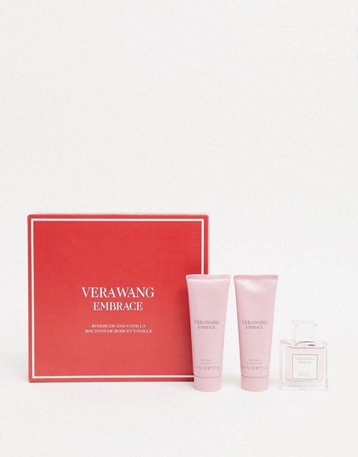 Vera Wang Embrace Xmas Giftset Pink 30ml EDT with 75ml Shower Gel + 75ml Body Lotion