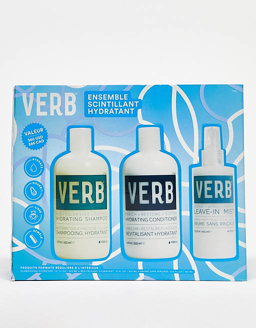 Verb Glisten Up! Hydrate Haircare Kit Save 33% | ASOS