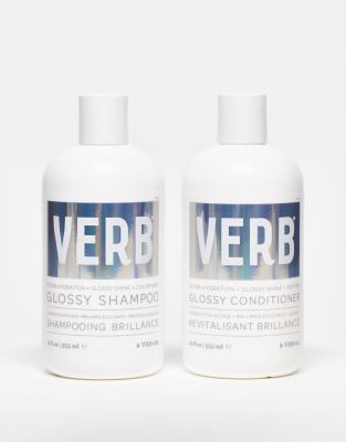 Verb Glossy Extra Hydration + Ultra Shine Hair Duo Value Set-no Color