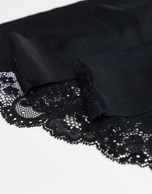 Vero Moda 3 pack lace brief in black, 2 of 3