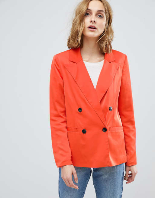 Blazers with Shoulder Pads for Women