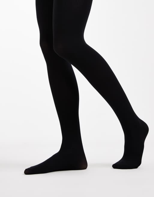 Vero Moda 90 denier tights in black, 2 of 3