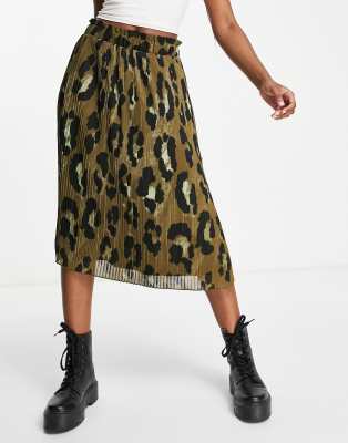 vero moda midi skirt