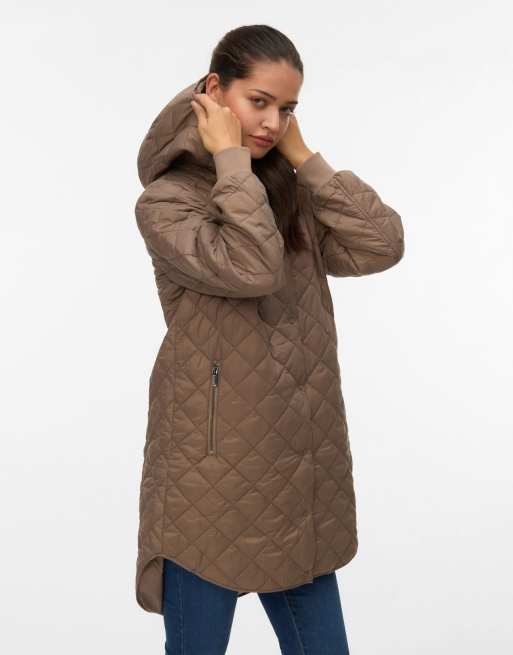 Vero Moda abrigo en color fossil, 3 de 6