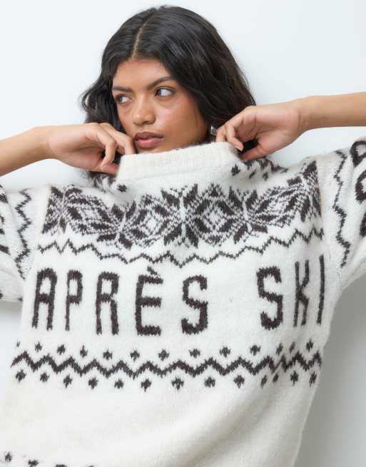 Vero Moda 'Apres Ski' Norwegerpullover in Cremeweiß, 4 von 5