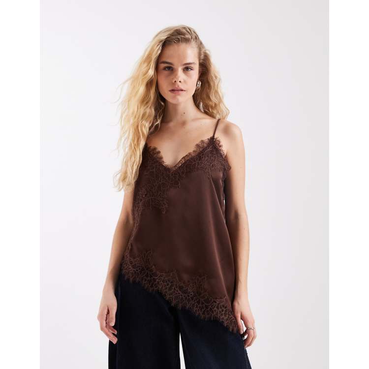 新品VIVIANO Asymmetric Cami Top studios 新品VIVIANO Asymmetric