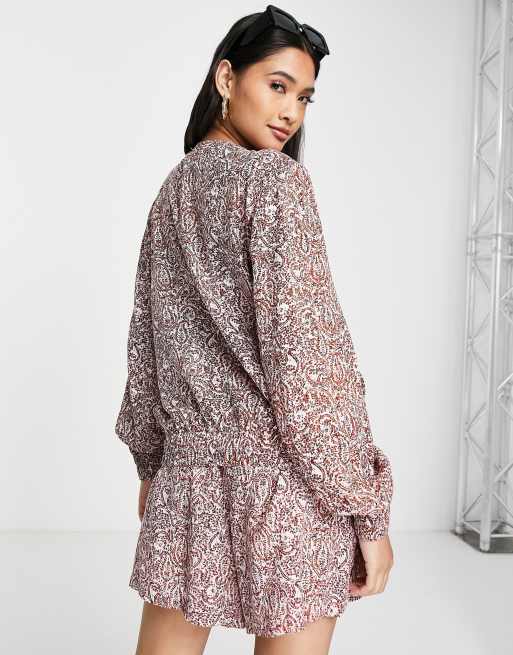 Vero Moda Aware bomber jacket in paisley print (part of a set), 2 of 4