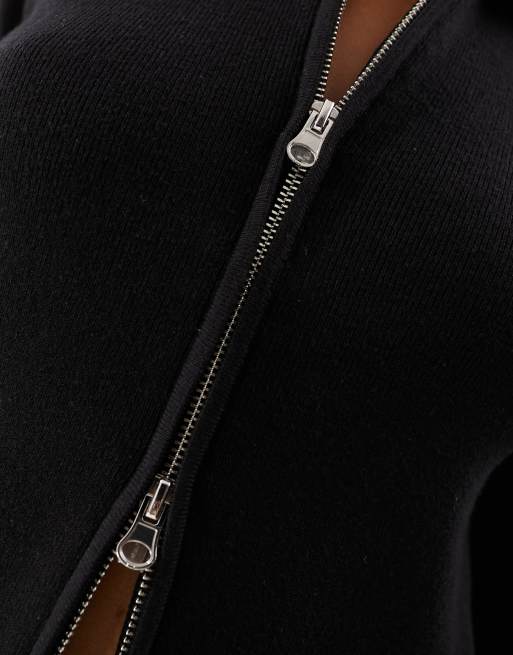 Vero Moda - Aware - Gilet avec zip double sens - Noir, 2 de 4