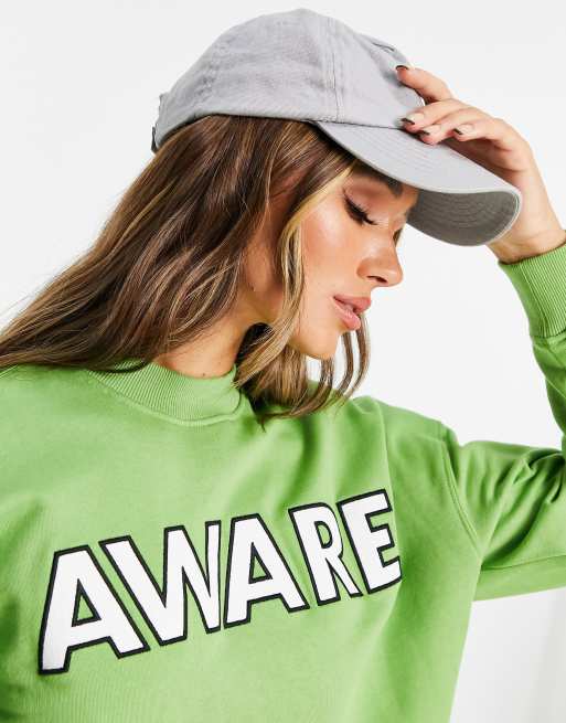 Vero Moda - AWARE - Olivengrøn sweatshirt, 3 af 4