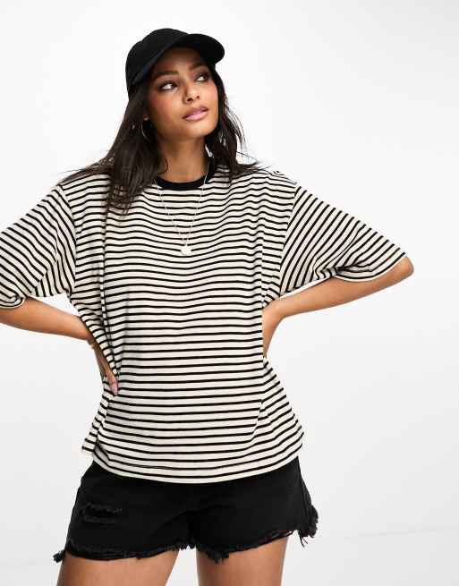 Vero Moda Aware oversized T-shirt stripe | ASOS