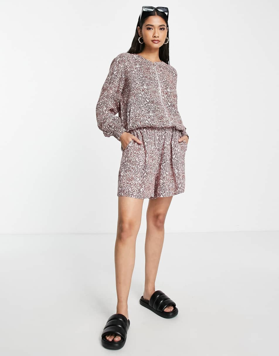 Vero moda paisley outlet dress