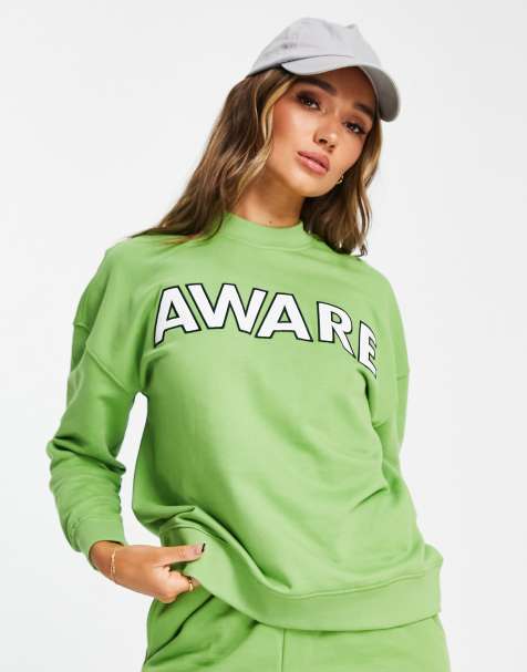 Vero Moda AWARE sweatshirt in olive - view 1