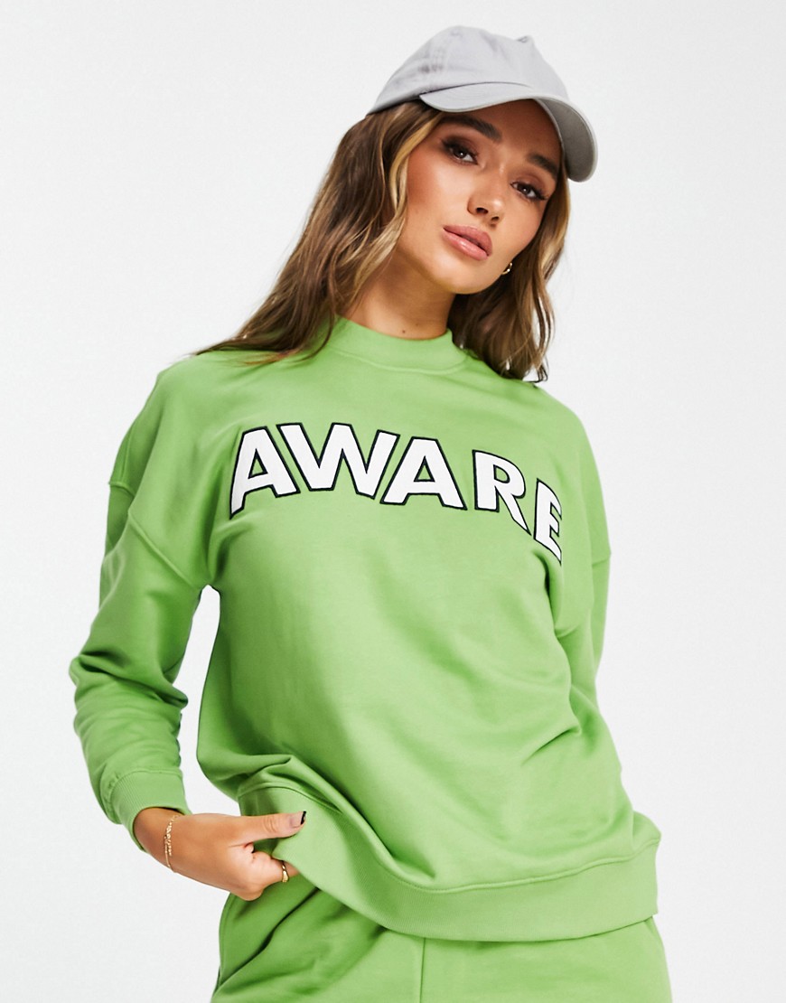 Vero Moda Aware sweatshirt in olive-Green