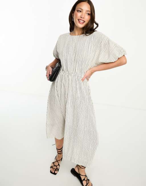 vero moda linen smock dress Vero Moda Linen Smock Dresses for Women - Up to 89% off