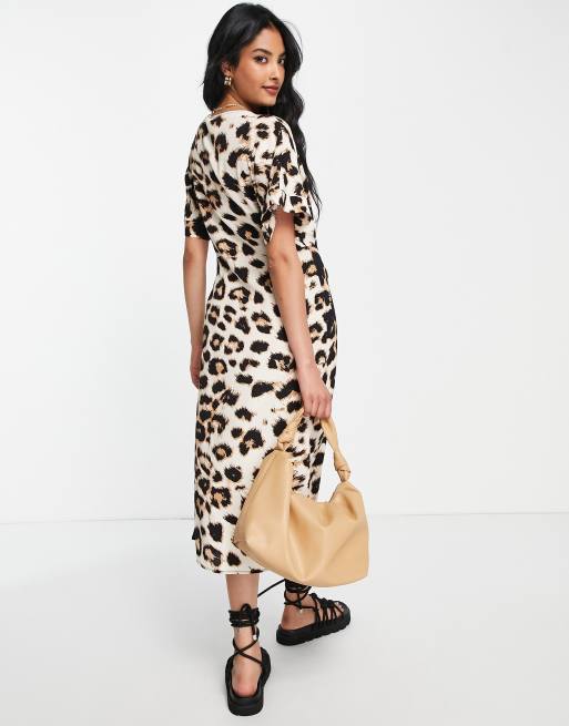 Vero moda 2025 leopard print dress