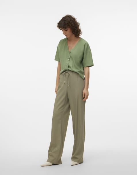 Vero Moda Trousers in beige