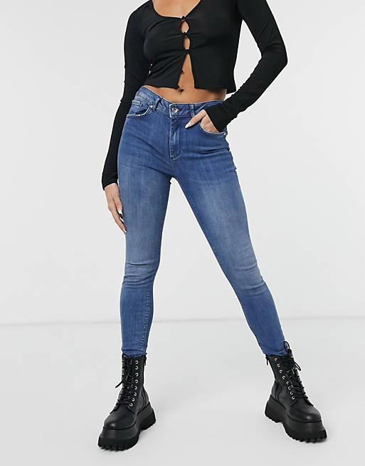 Vero Moda – Blå skinny jeans