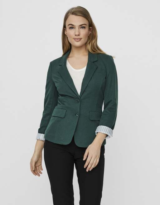 Vero Moda - Blazer color Bosforo