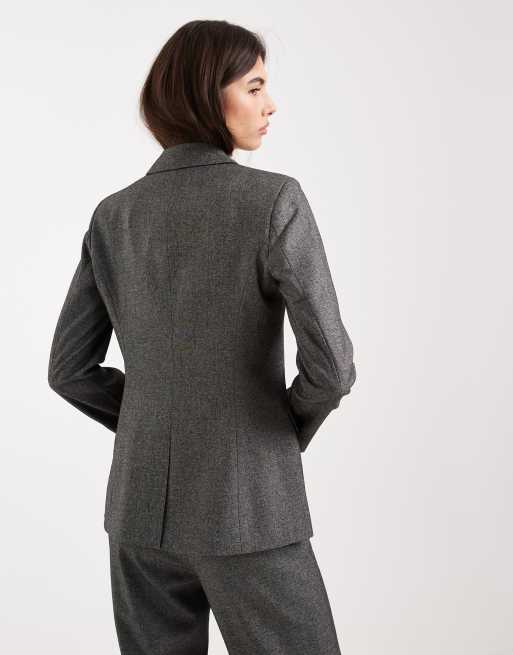Vero Moda - Blazer d'ensemble élégant - Noir poivre et sel, 4 de 4