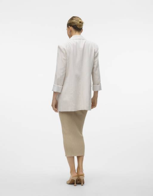 Vero Moda blazer in beige, 2 of 4